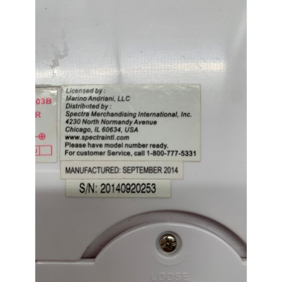 Hello Kitty CD Player / Karaoke Machine PARTS - Picture 10 of 11